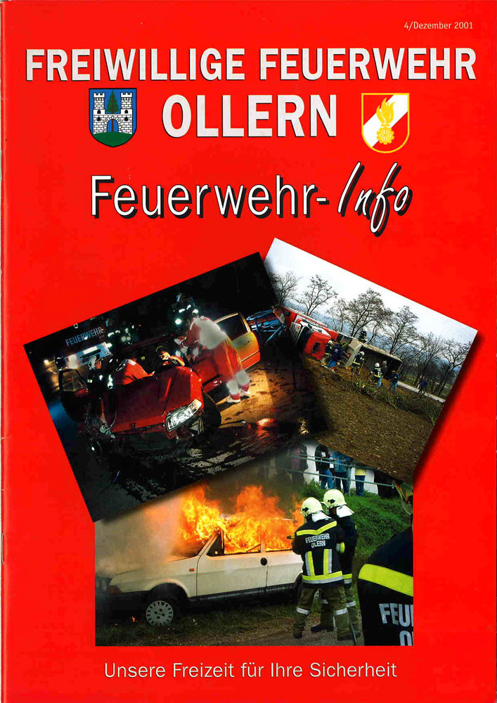 Feuerwehr Zeitung 2001