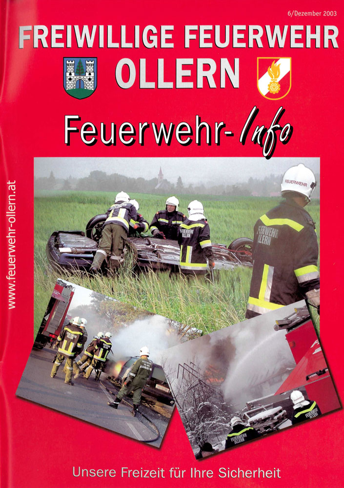Feuerwehr Zeitung 2003